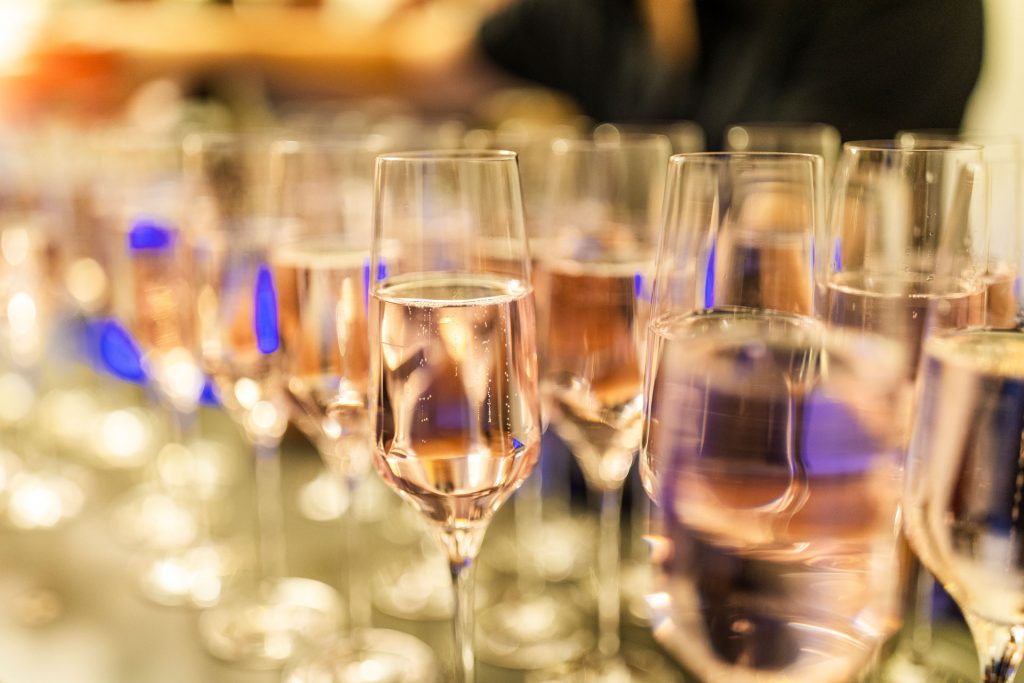Sekt Willkommensdrink Event Buck