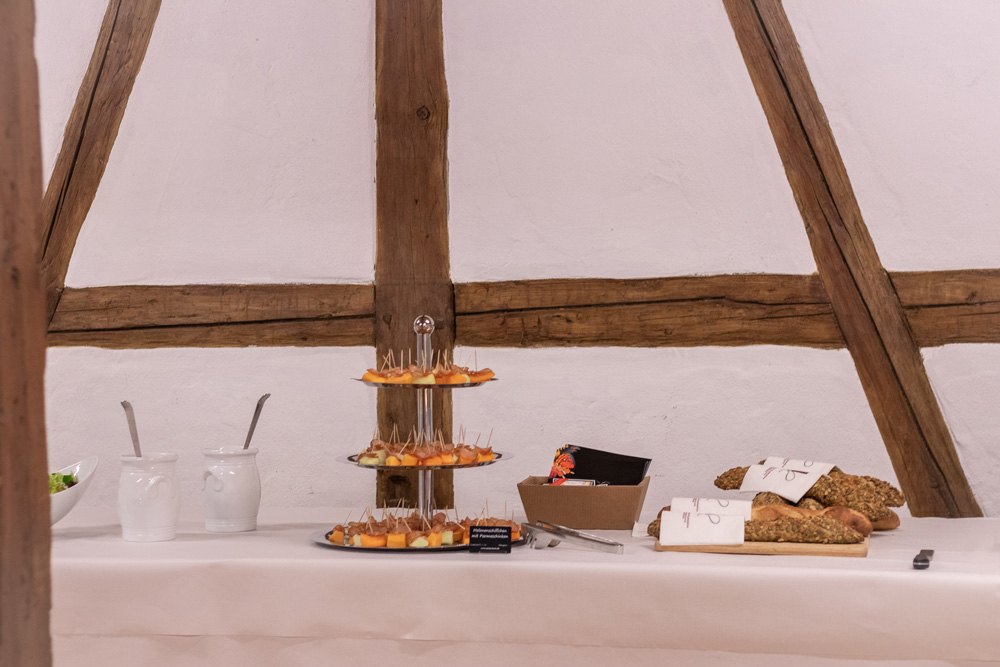 Catering hochzeit party buck